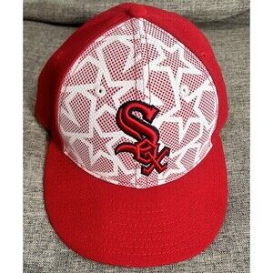 Chicago White Sox New 59FIFTY Fitted Cap Red 7-1/8